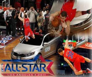 yapboz Blake Griffin 2011 NBA Slam Dunk yeni kralı